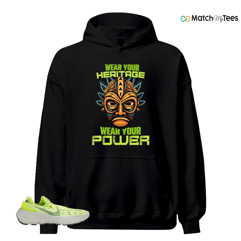 NIKE SPACE HIPPIE 04 LIGHT LEMMON TWIST SNEAKER Matching Tees hoodie