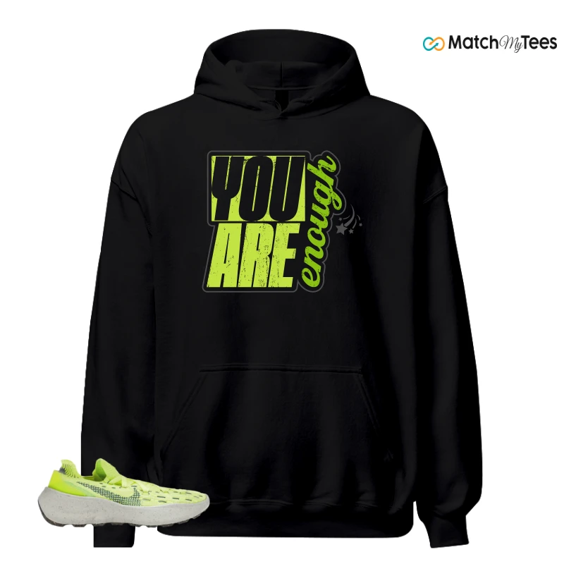 NIKE SPACE HIPPIE 04 LIGHT LEMMON TWIST SNEAKER Matching Tees hoodie