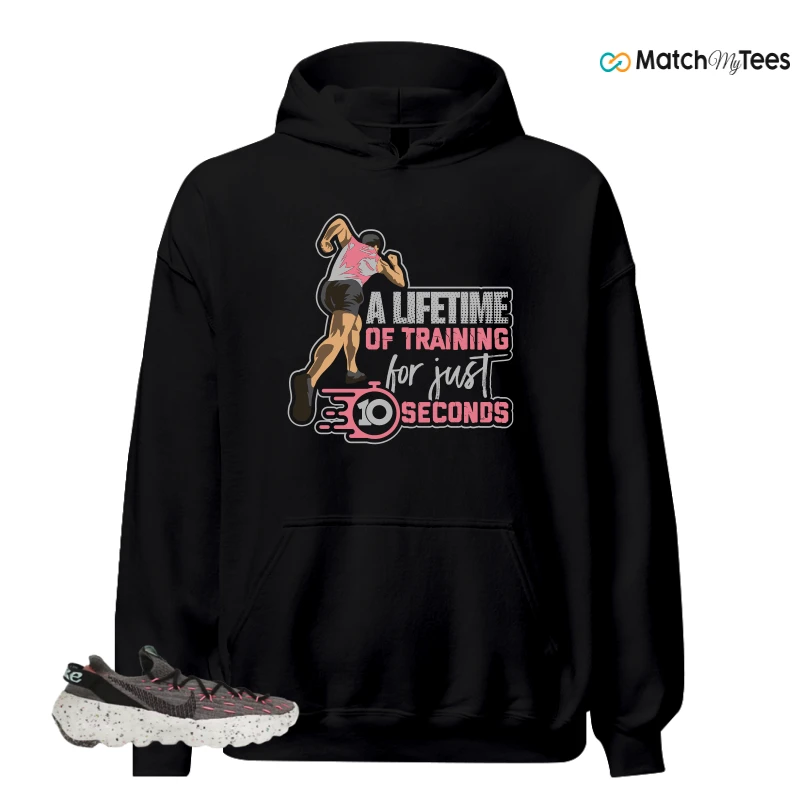 NIKE SPACE HIPPIE 04 PINK BLAST (WOMEN'S) SNEAKER Matching Tees hoodie