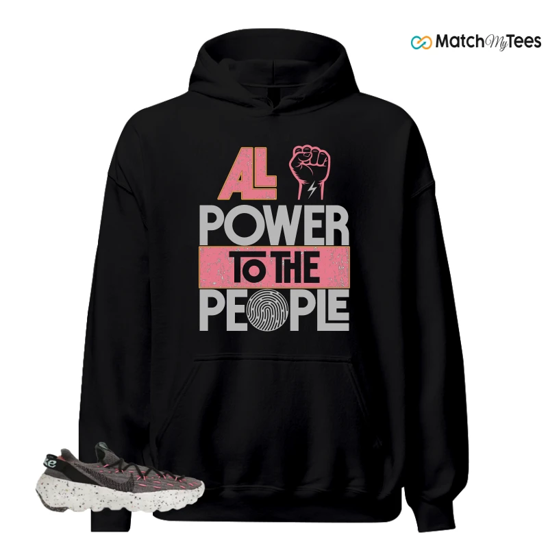NIKE SPACE HIPPIE 04 PINK BLAST (WOMEN'S) SNEAKER Matching Tees hoodie