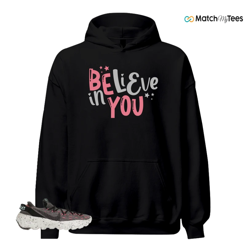 NIKE SPACE HIPPIE 04 PINK BLAST (WOMEN'S) SNEAKER Matching Tees hoodie