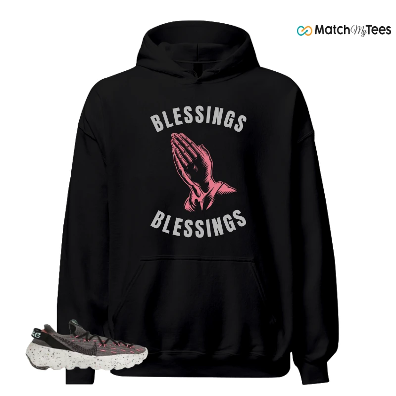 NIKE SPACE HIPPIE 04 PINK BLAST (WOMEN'S) SNEAKER Matching Tees hoodie