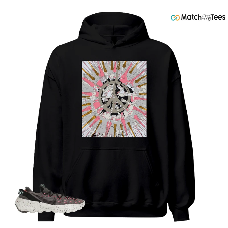 NIKE SPACE HIPPIE 04 PINK BLAST (WOMEN'S) SNEAKER Matching Tees hoodie