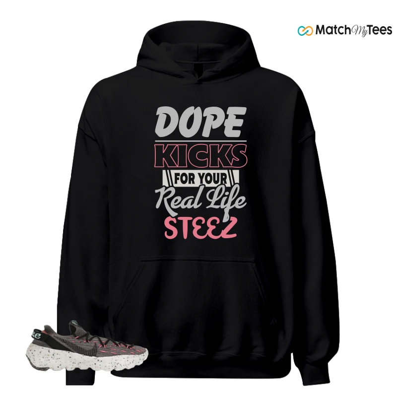 NIKE SPACE HIPPIE 04 PINK BLAST (WOMEN'S) SNEAKER Matching Tees hoodie