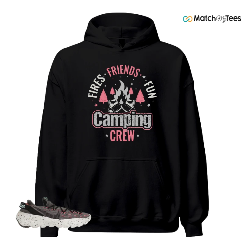 NIKE SPACE HIPPIE 04 PINK BLAST (WOMEN'S) SNEAKER Matching Tees hoodie