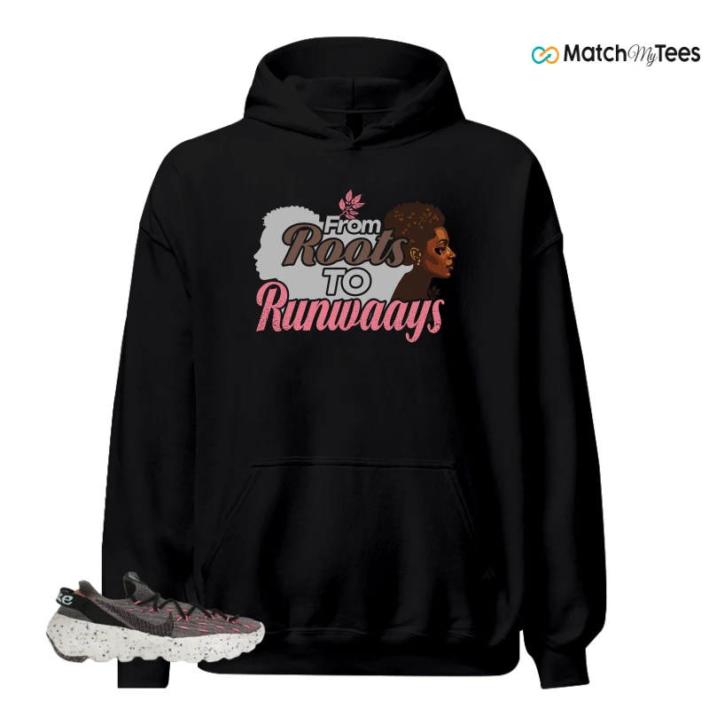 NIKE SPACE HIPPIE 04 PINK BLAST (WOMEN'S) SNEAKER Matching Tees hoodie