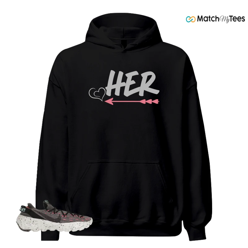 NIKE SPACE HIPPIE 04 PINK BLAST (WOMEN'S) SNEAKER Matching Tees hoodie