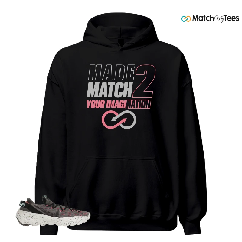 NIKE SPACE HIPPIE 04 PINK BLAST (WOMEN'S) SNEAKER Matching Tees hoodie