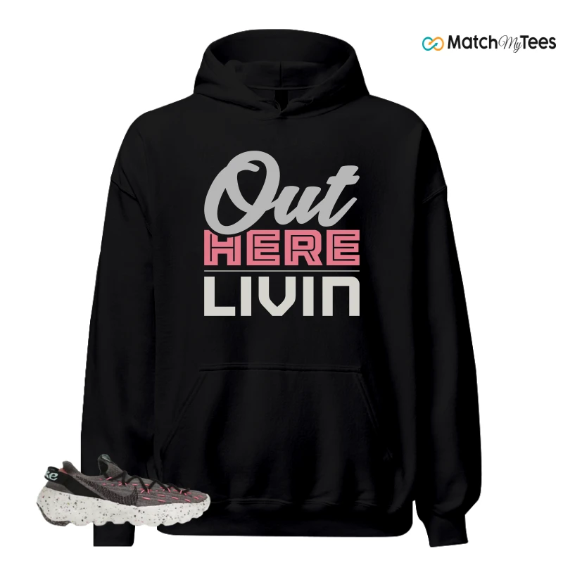 NIKE SPACE HIPPIE 04 PINK BLAST (WOMEN'S) SNEAKER Matching Tees hoodie