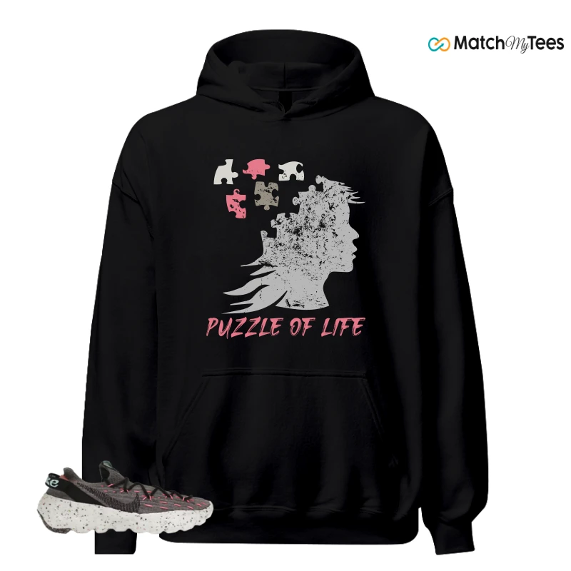 NIKE SPACE HIPPIE 04 PINK BLAST (WOMEN'S) SNEAKER Matching Tees hoodie