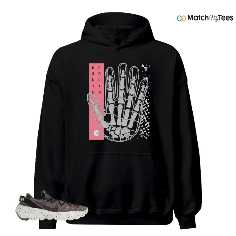 NIKE SPACE HIPPIE 04 PINK BLAST (WOMEN'S) SNEAKER Matching Tees hoodie