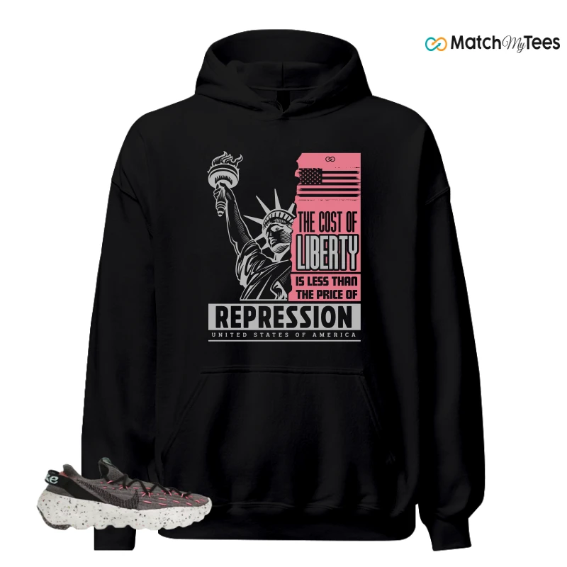NIKE SPACE HIPPIE 04 PINK BLAST (WOMEN'S) SNEAKER Matching Tees hoodie