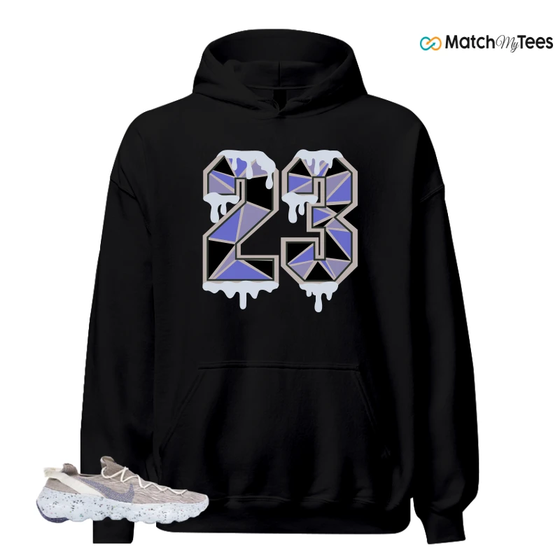 NIKE SPACE HIPPIE 04 SAIL ASTRONOMY BLUE SNEAKER Matching Tees hoodie