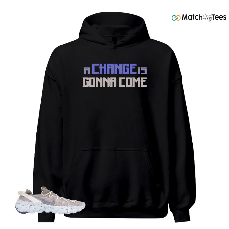 NIKE SPACE HIPPIE 04 SAIL ASTRONOMY BLUE SNEAKER Matching Tees hoodie