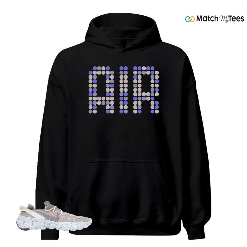 NIKE SPACE HIPPIE 04 SAIL ASTRONOMY BLUE SNEAKER Matching Tees hoodie