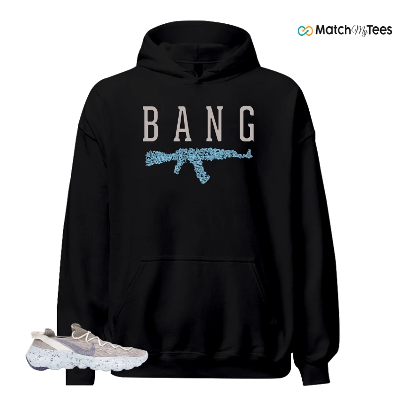 NIKE SPACE HIPPIE 04 SAIL ASTRONOMY BLUE SNEAKER Matching Tees hoodie