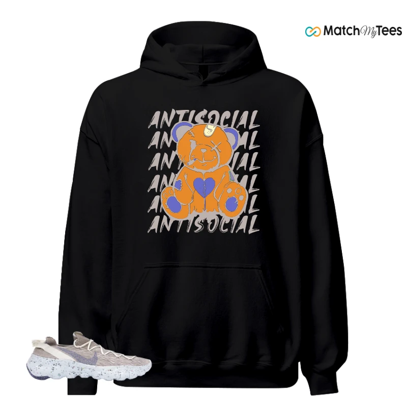 NIKE SPACE HIPPIE 04 SAIL ASTRONOMY BLUE SNEAKER Matching Tees hoodie