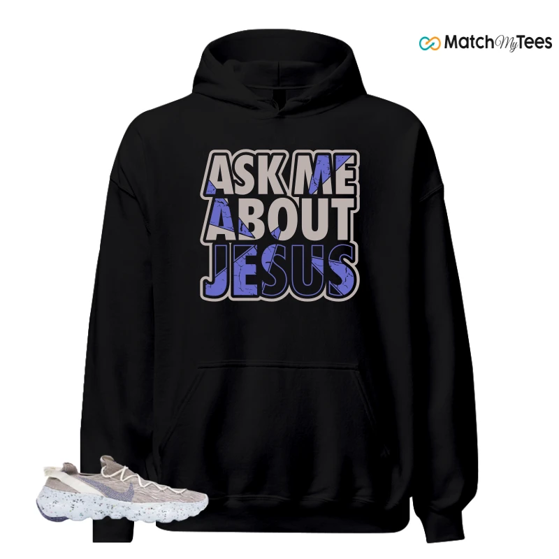 NIKE SPACE HIPPIE 04 SAIL ASTRONOMY BLUE SNEAKER Matching Tees hoodie