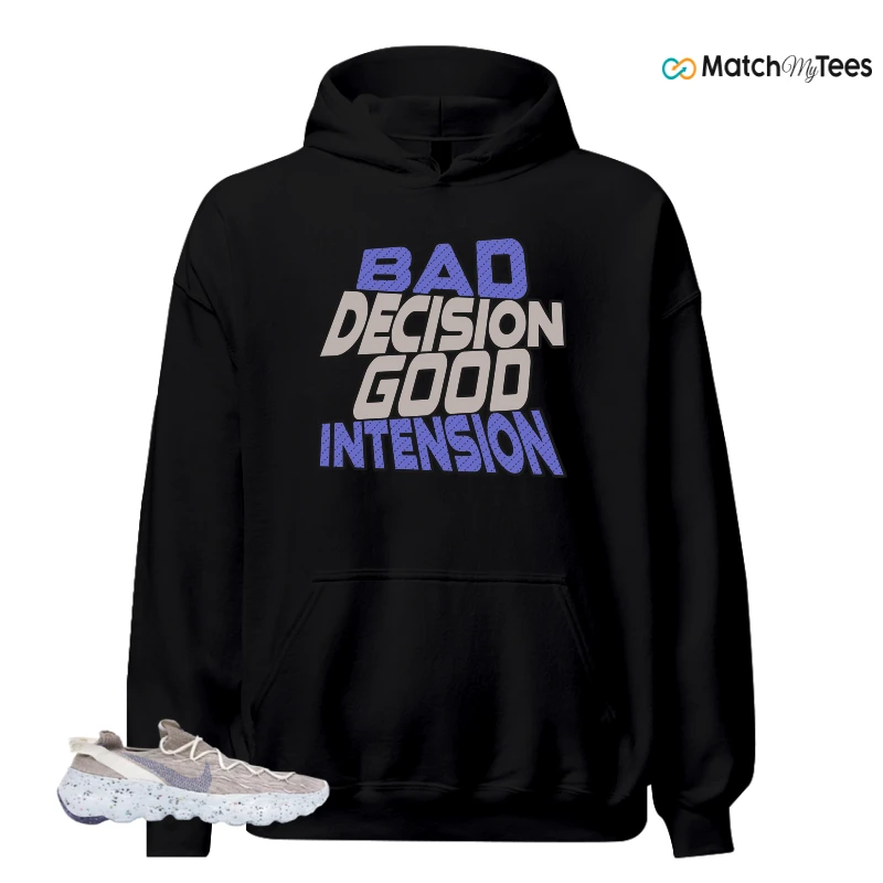 NIKE SPACE HIPPIE 04 SAIL ASTRONOMY BLUE SNEAKER Matching Tees hoodie
