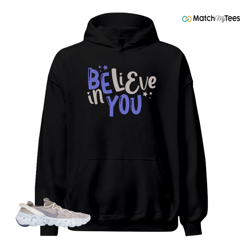 NIKE SPACE HIPPIE 04 SAIL ASTRONOMY BLUE SNEAKER Matching Tees hoodie