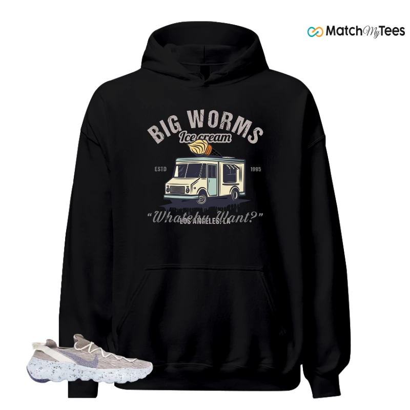 NIKE SPACE HIPPIE 04 SAIL ASTRONOMY BLUE SNEAKER Matching Tees hoodie
