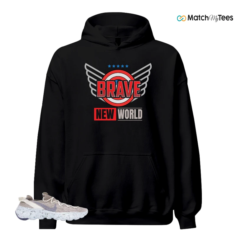 NIKE SPACE HIPPIE 04 SAIL ASTRONOMY BLUE SNEAKER Matching Tees hoodie