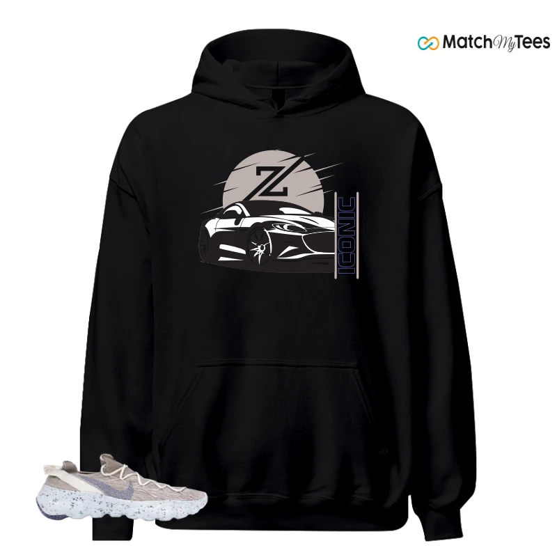 NIKE SPACE HIPPIE 04 SAIL ASTRONOMY BLUE SNEAKER Matching Tees hoodie