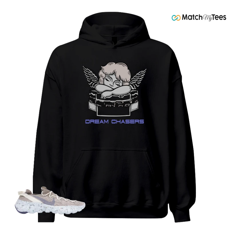 NIKE SPACE HIPPIE 04 SAIL ASTRONOMY BLUE SNEAKER Matching Tees hoodie