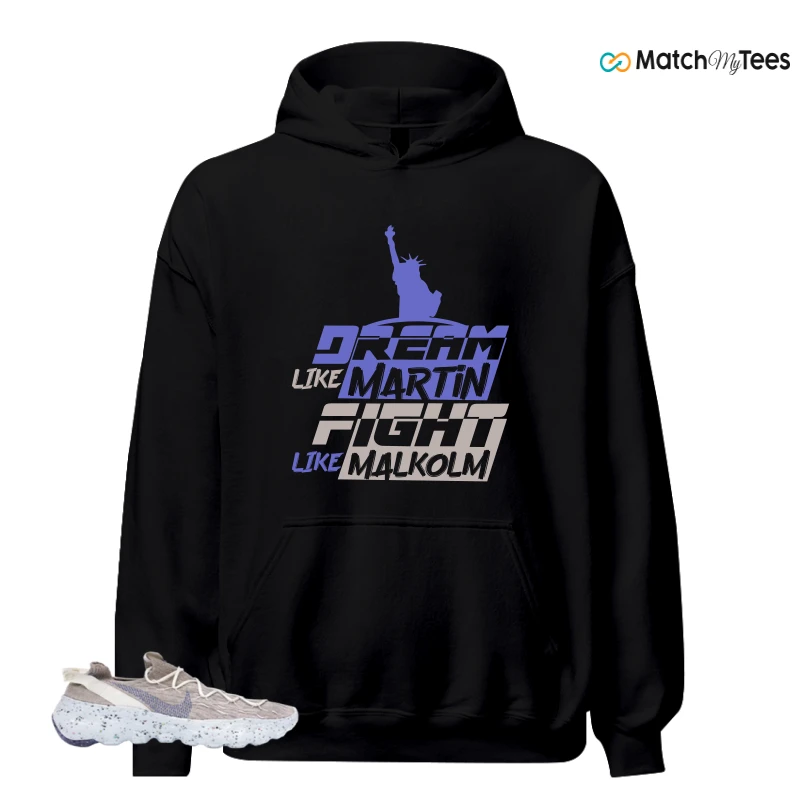 NIKE SPACE HIPPIE 04 SAIL ASTRONOMY BLUE SNEAKER Matching Tees hoodie