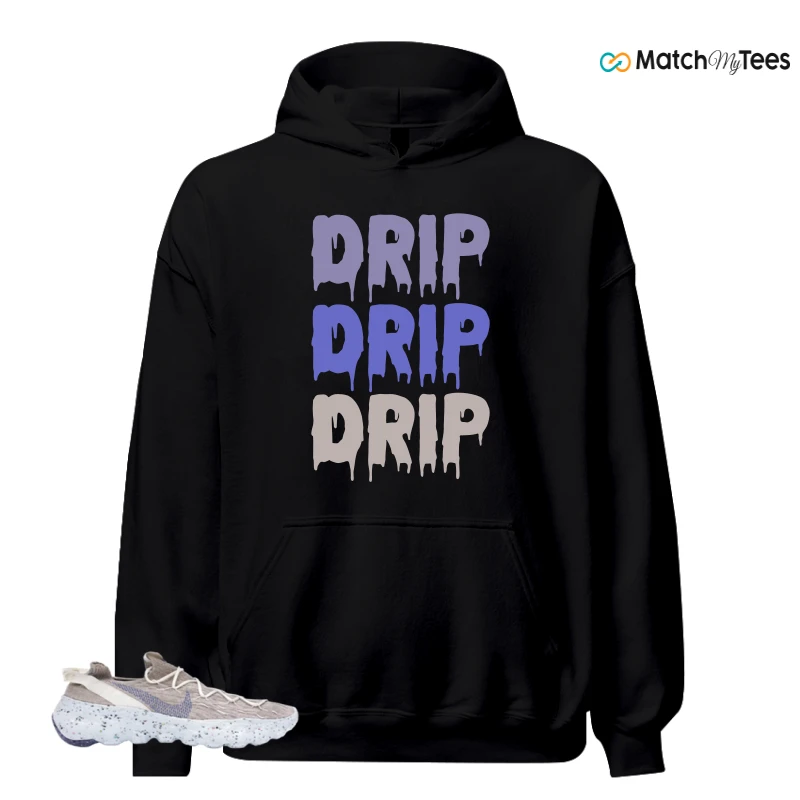 NIKE SPACE HIPPIE 04 SAIL ASTRONOMY BLUE SNEAKER Matching Tees hoodie