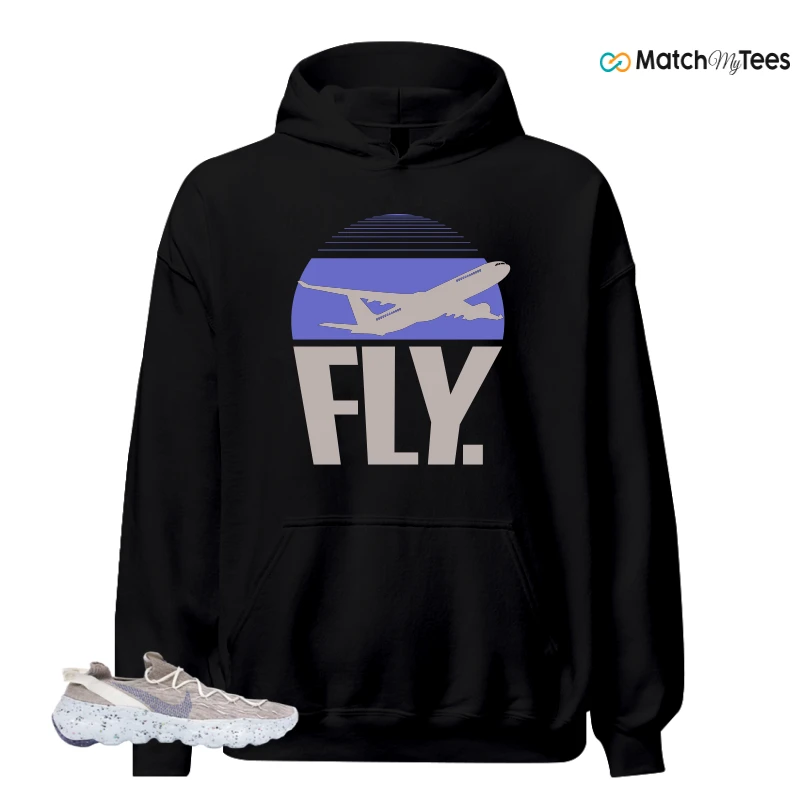 NIKE SPACE HIPPIE 04 SAIL ASTRONOMY BLUE SNEAKER Matching Tees hoodie