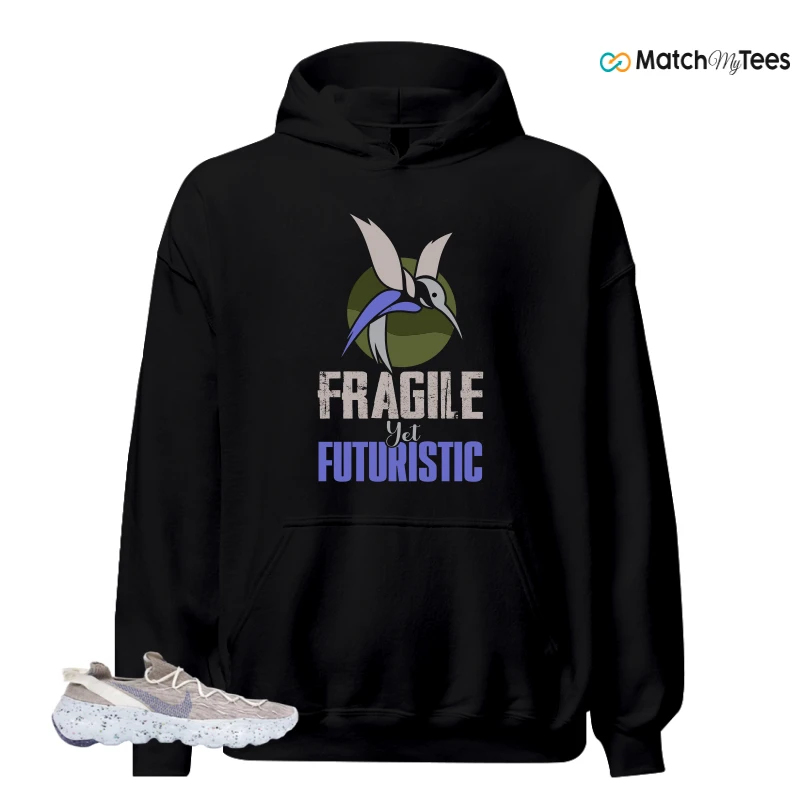 NIKE SPACE HIPPIE 04 SAIL ASTRONOMY BLUE SNEAKER Matching Tees hoodie
