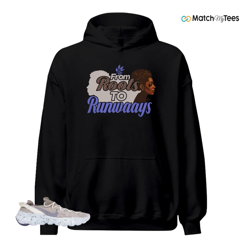 NIKE SPACE HIPPIE 04 SAIL ASTRONOMY BLUE SNEAKER Matching Tees hoodie