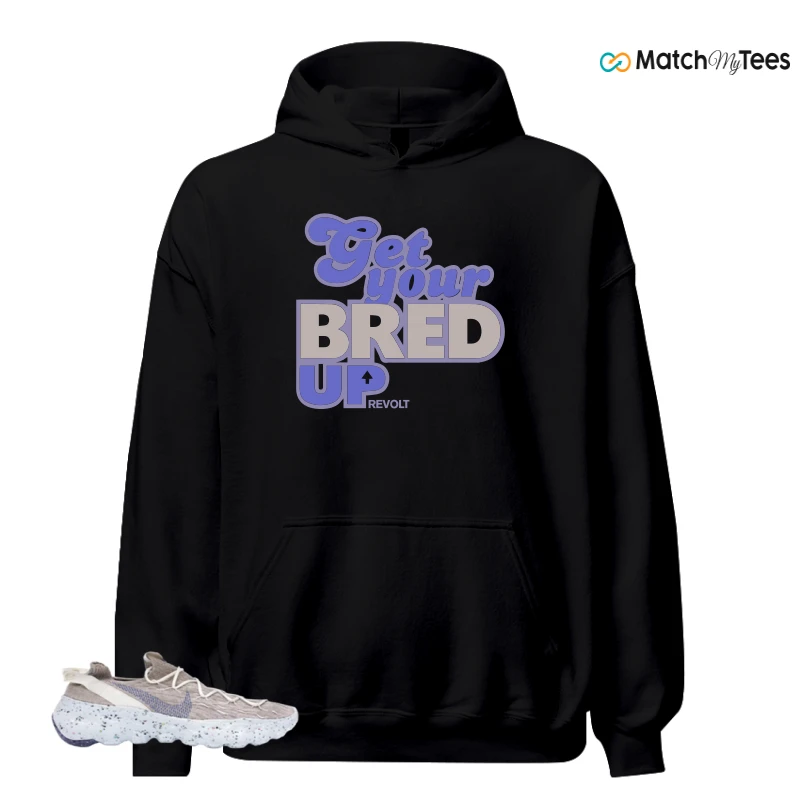 NIKE SPACE HIPPIE 04 SAIL ASTRONOMY BLUE SNEAKER Matching Tees hoodie