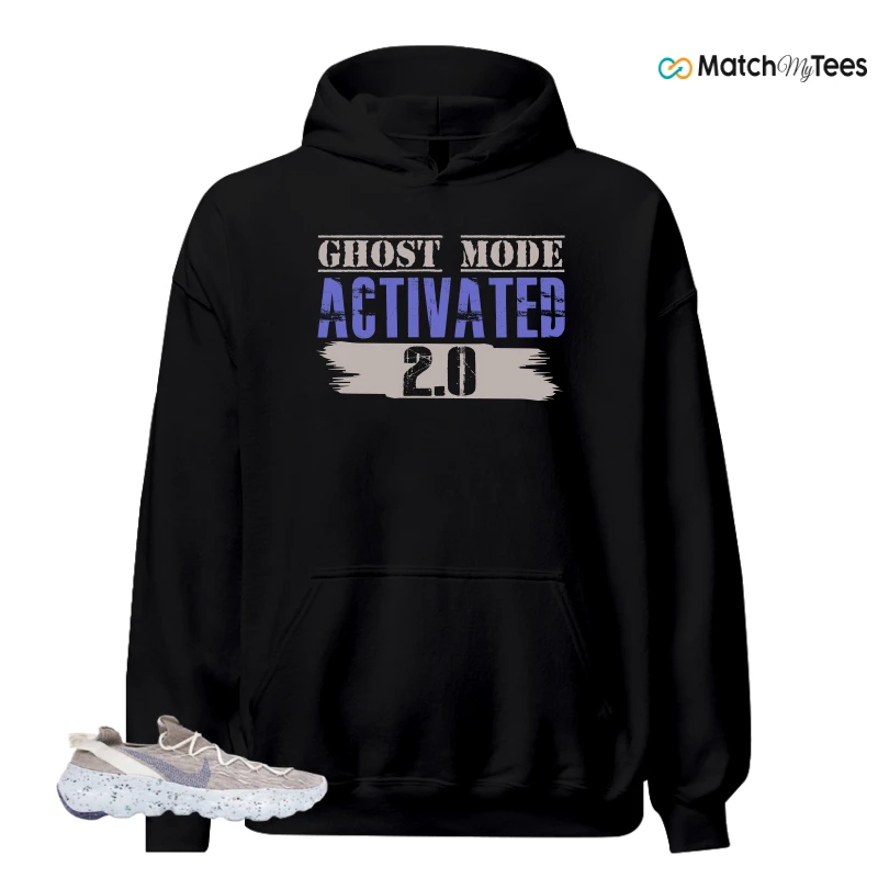 NIKE SPACE HIPPIE 04 SAIL ASTRONOMY BLUE SNEAKER Matching Tees hoodie