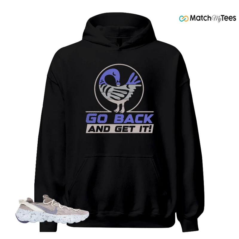 NIKE SPACE HIPPIE 04 SAIL ASTRONOMY BLUE SNEAKER Matching Tees hoodie