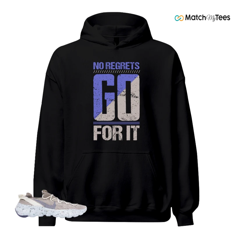 NIKE SPACE HIPPIE 04 SAIL ASTRONOMY BLUE SNEAKER Matching Tees hoodie