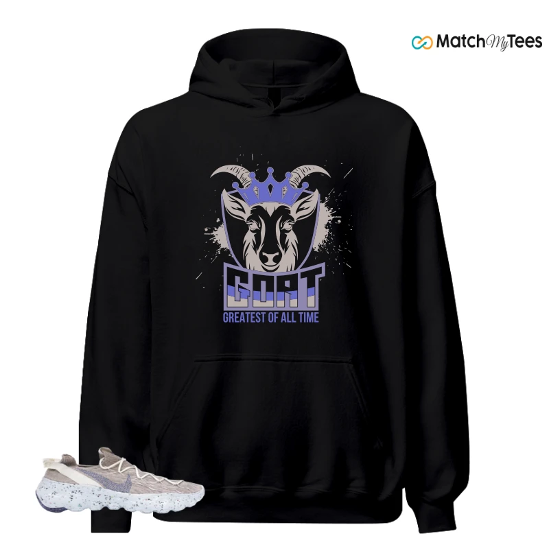 NIKE SPACE HIPPIE 04 SAIL ASTRONOMY BLUE SNEAKER Matching Tees hoodie