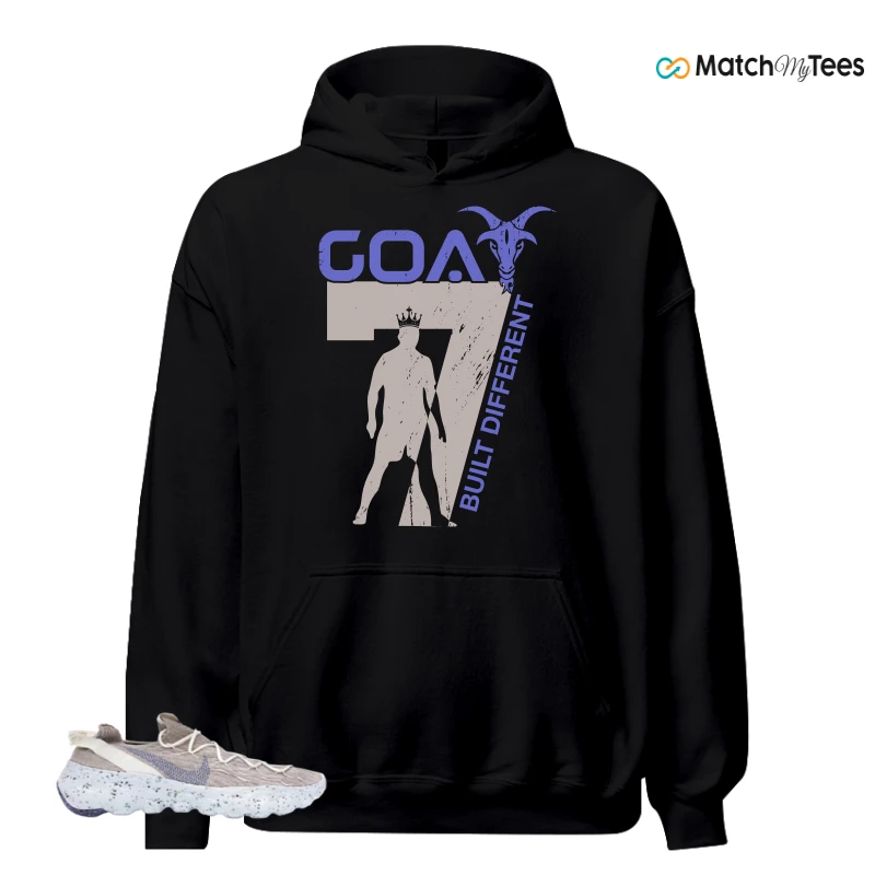 NIKE SPACE HIPPIE 04 SAIL ASTRONOMY BLUE SNEAKER Matching Tees hoodie
