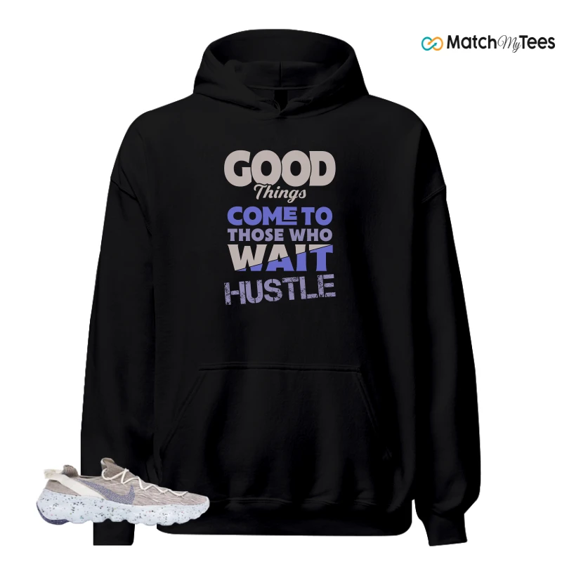 NIKE SPACE HIPPIE 04 SAIL ASTRONOMY BLUE SNEAKER Matching Tees hoodie