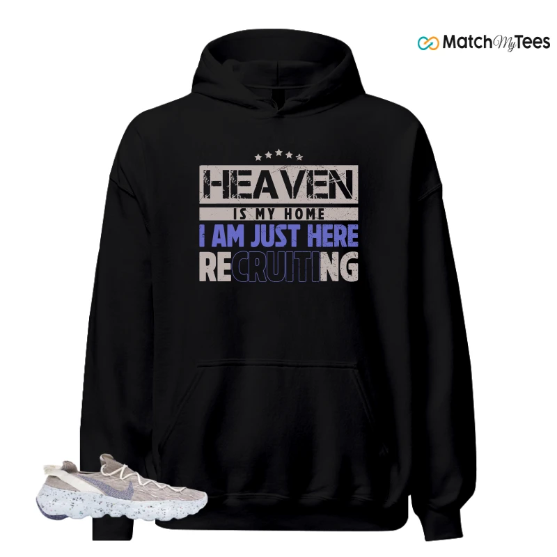 NIKE SPACE HIPPIE 04 SAIL ASTRONOMY BLUE SNEAKER Matching Tees hoodie