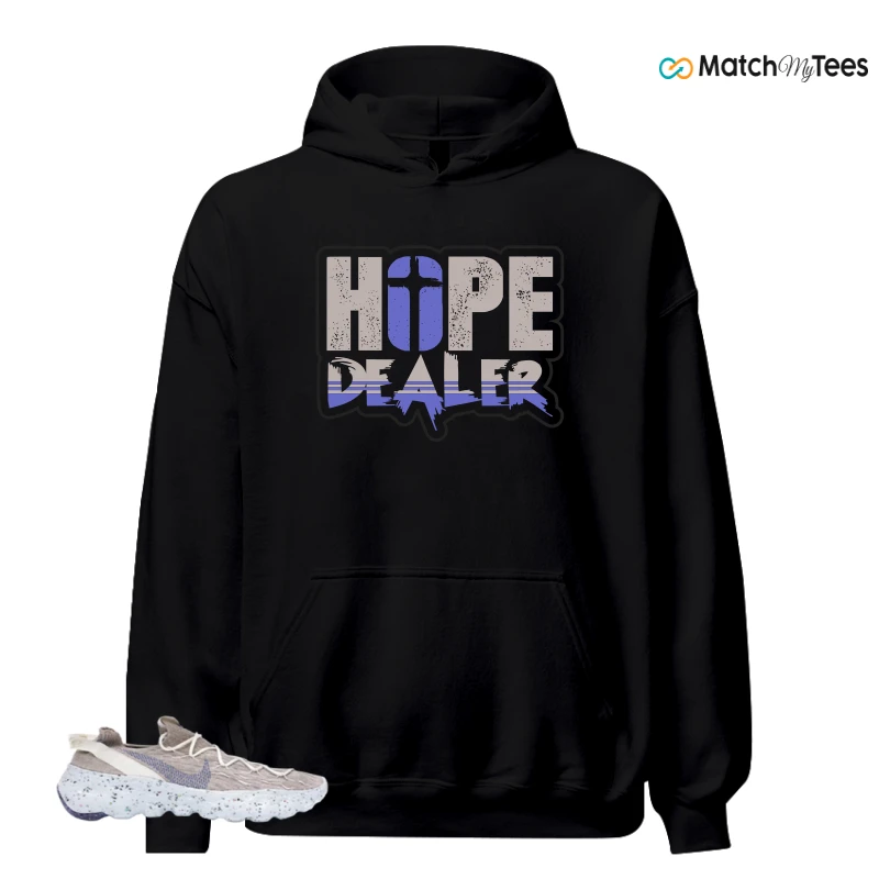NIKE SPACE HIPPIE 04 SAIL ASTRONOMY BLUE SNEAKER Matching Tees hoodie