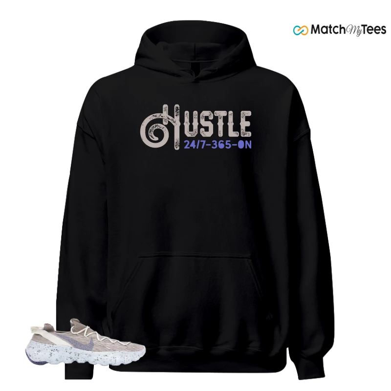 NIKE SPACE HIPPIE 04 SAIL ASTRONOMY BLUE SNEAKER Matching Tees hoodie