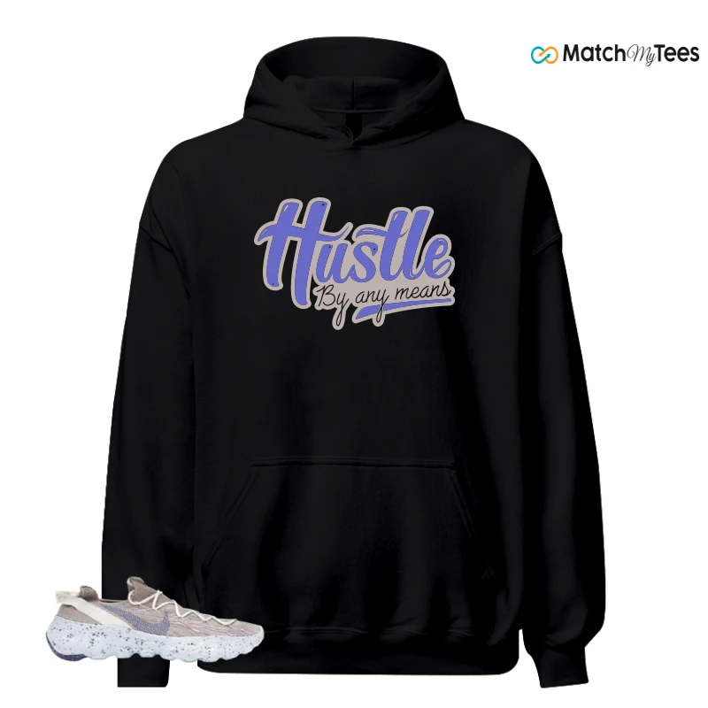 NIKE SPACE HIPPIE 04 SAIL ASTRONOMY BLUE SNEAKER Matching Tees hoodie