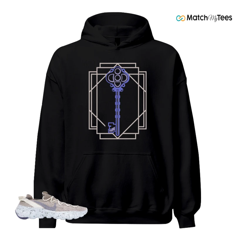 NIKE SPACE HIPPIE 04 SAIL ASTRONOMY BLUE SNEAKER Matching Tees hoodie