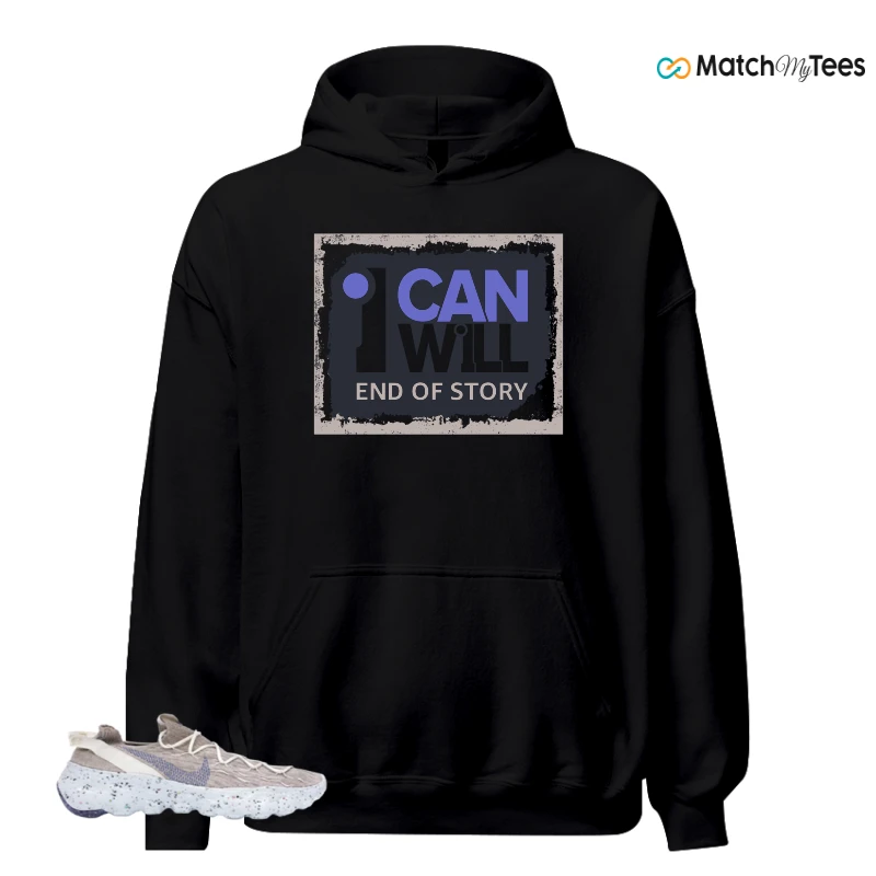 NIKE SPACE HIPPIE 04 SAIL ASTRONOMY BLUE SNEAKER Matching Tees hoodie