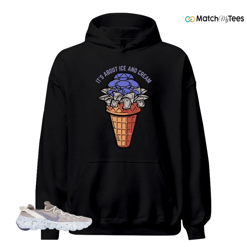 NIKE SPACE HIPPIE 04 SAIL ASTRONOMY BLUE SNEAKER Matching Tees hoodie