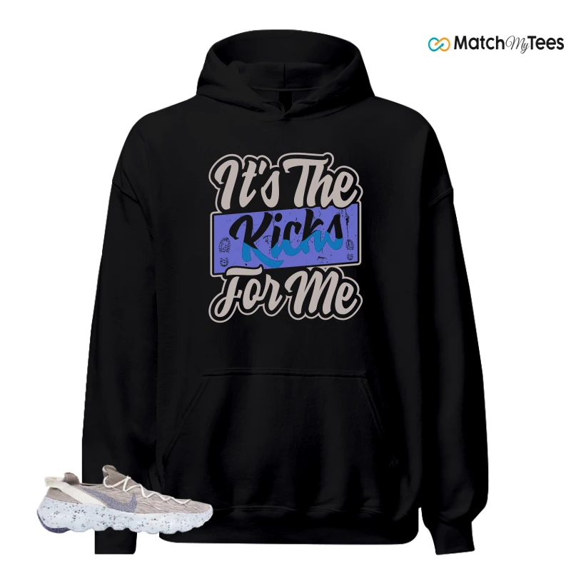 NIKE SPACE HIPPIE 04 SAIL ASTRONOMY BLUE SNEAKER Matching Tees hoodie