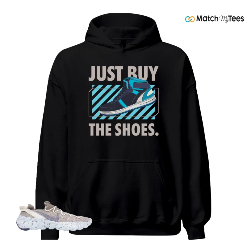 NIKE SPACE HIPPIE 04 SAIL ASTRONOMY BLUE SNEAKER Matching Tees hoodie