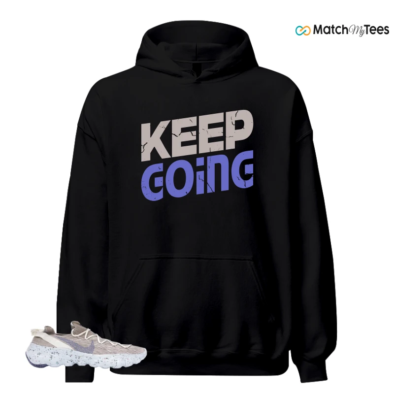 NIKE SPACE HIPPIE 04 SAIL ASTRONOMY BLUE SNEAKER Matching Tees hoodie